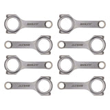 Manley Chevy Small Block 6.000in H Beam w/ ARP 2000 Connecting Rods - Set of 8 - 14054R-8