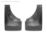 WeatherTech 07+ Chevrolet Suburban No Drill Mudflaps - Black - 120004