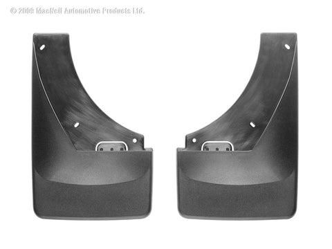WeatherTech 07+ Chevrolet Suburban No Drill Mudflaps - Black - 120004