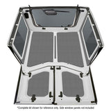 DEI 18-23 Jeep Wrangler JL 2-Door Boom Mat Headliner - 5 Piece - Gray - 50189