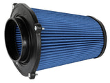 aFe Quantum Pro-5 R Air Filter Inverted Top - 5.5inx4.25in Flange x 9in Height - Oiled P5R - 23-91133