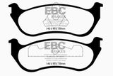 EBC 95-97 Ford Crown Victoria 4.6 (ABS) (Steel PisTons) Redstuff Rear Brake Pads - DP31627C