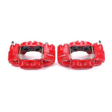 Power Stop 03-09 Lexus GX470 Front Red Calipers w/o Brackets - Pair - S2766