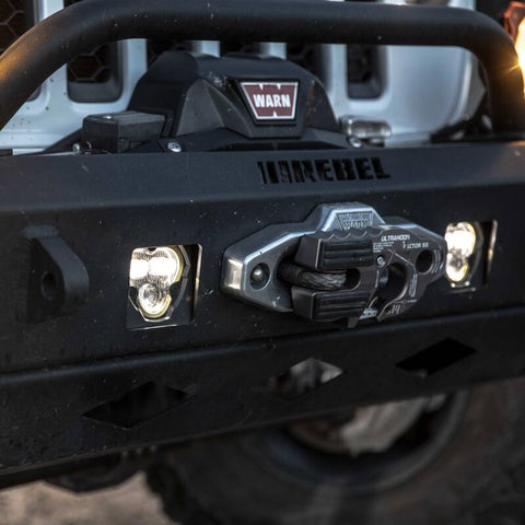 KC HiLiTES FLEX ERA 3 Dual Mode SAE Fog Light - Single Light Master Kit (w/Clear + Yellow Lens) - 1284