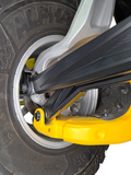 Elektric Offroad 2024+ Can Am Maverick R Volt Billet Radius Rods Anodized Black - AMFBM0001-B