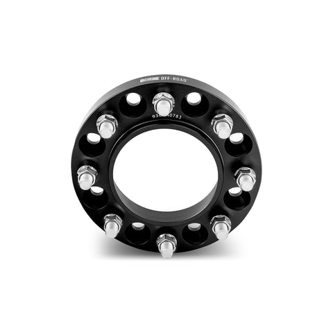 Mishimoto Borne Off-Road Wheel Spacers - 8X170 - 125 - 38.1mm - M14 - Black - BNWS-002-381BK