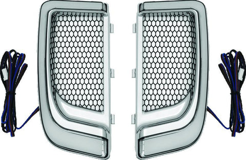 Kuryakyn Tracer Lower Fairing Grill Chrome - 5063