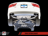 AWE Tuning Audi C7 / C7.5 S7 4.0T Track Edition Exhaust - Diamond Black Tips - 3020-43052