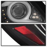 Spyder 16-19 Honda Civic 4 Door Light Bar LED Tail Lights - Black - ALT-YD-HC164D-LB-BK - 5086051