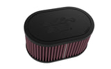 K&N 2-1/8in DUAL FLG 6-1/4 X 4inOD 3inH Universal Clamp-On Air Filter - RU-3510