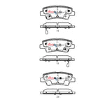 DBA 18-23 Hyundai Accent Rear SSEV Street Series Brake Pads - DB2076SSEV