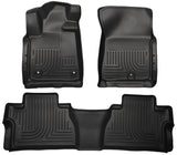 Husky Liners 14 Toyota Tundra Weatherbeater Black Front & 2nd Seat Floor Liners - 99581