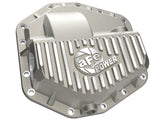 aFe POWER Street Series Front Diff Cover Raw w/ Machined Fins Ford F-250/350 23-26(Dana M235) - 46-71480A