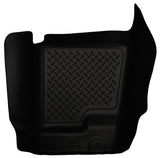 Husky Liners 07-12 Chevy Silverado/GMC Sierra Crew Cab WeatherBeater Center Hump Black Floor Liner - 82281