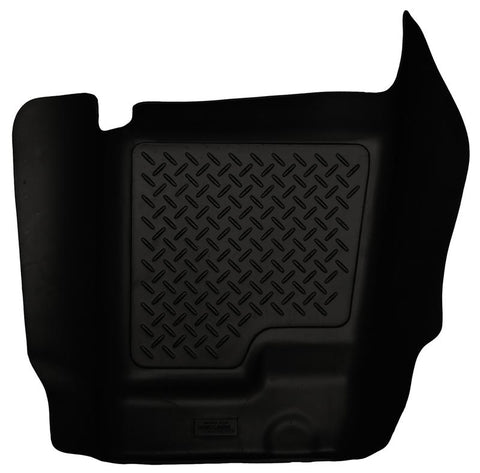 Husky Liners 07-12 Chevy Silverado/GMC Sierra Crew Cab WeatherBeater Center Hump Black Floor Liner - 82281