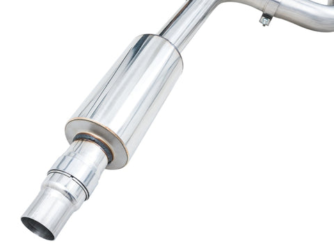 AWE 2022 VW GTI MK8 Touring Edition Exhaust - Chrome Silver Tips - 3015-32658