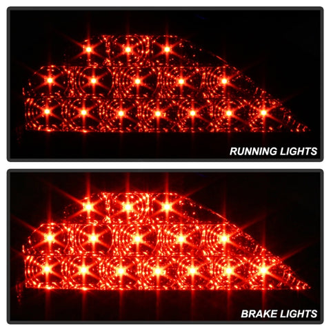 Spyder 99-05 Pontiac Grand Am LED Tail Lights - Black Smoke - 5084309