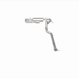 Magnaflow 21-22 Ford Bronco L4 2.3L Overland Series Cat-Back Exhaust - 19556