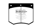 EBC 75-86 Ac 3000 3.0 Redstuff Front Brake Pads - DP3291C