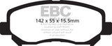 EBC 12+ Mazda CX-5 2 Greenstuff Front Brake Pads - DP22134