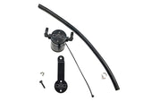 J&L 16-21 Honda Civic 1.5L Turbo (EX & Si) Passenger Side Oil Separator 3.0 - Black Anodized - 3102P-B