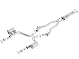 Borla 15-16 Dodge Challenger Hellcat 6.2L V8 ATAK w/ Valve Simulator CB Exhaust Factory Valance - 140648