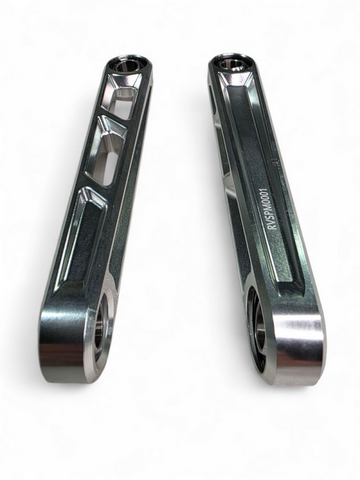 Elektric Offroad 2024+ Can Am Maverick R Front Sway Bar Links Anodized Clear - RVSPA0003-C