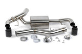 Dinan 19-26 BMW 330i (G20)/21-26 BMW 430i (G22) Valved Axleback Exhaust System - Black Tips - D660-0091-BLK