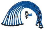 Moroso Chevrolet Small Block Ignition Wire Set - Blue Max - Spiral Core - Sleeved - HEI - 90 Degree - 72402