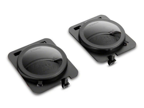 Raxiom 07-18 Jeep Wrangler JK Axial Series Whiite LED Side Marker Lights- Smoked - J163060