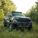 RIVAL 24-26 Ford Ranger Raptor Front Aluminum Bumper w/Winch Mount and Recovery Points - 2D.1813.1.US