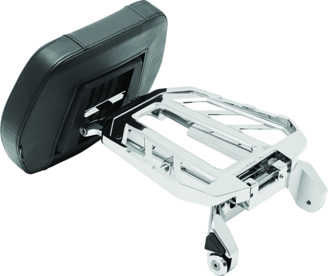 Kuryakyn Neo Driver & Passenger Backrest Chrome - 5746
