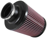 K&N Filter Universal Rubber Filter 2 3/4 inch Flange 6 inch Base 5 inch Top 6 1/2 inch Height - RU-4870