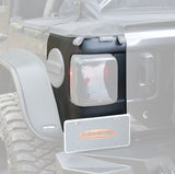 Bushwacker 18-22 Wrangler (JL) Trail Armor Rear Corner Guard - 14084