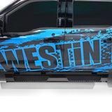 Westin 15-25 Ford F-150 SuperCrew / 17-25 F-250/350 CC AT6 Running Boards - Black - 24-63945