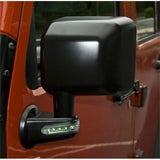 Rugged Ridge 07-18 Jeep Wrangler Left Door Mirror w/ LED Signals - 11002.15
