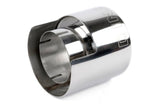 Dinan Double-Walled 4.5in Clamp-On Exhaust Tip - Polished - 4.5in Outlet / 3in Inlet - D663-0639-BOX
