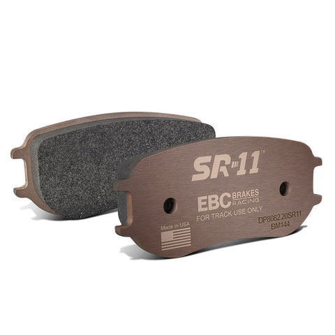 EBC Racing Porsche 718 Cayman GT4 Clubsport (PFC Brakes) SR-11 Sintered Race Rear Brake Pads - DP8082.20SR11