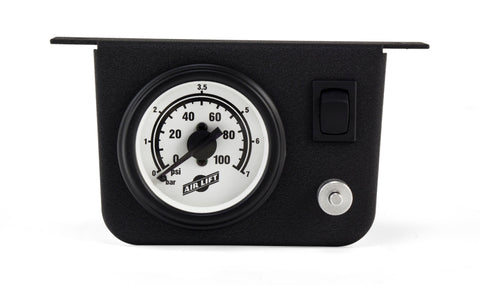 Air Lift Load Controller I - Cab Control - Single Gauge - 25655