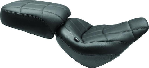 Mustang 18-21 Harley Street Bob Wide Tripper Passenger Seat - Black - 75163