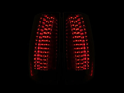 ANZO 2007-2011 Cadillac Escalade LED Taillights Chrome - 321287