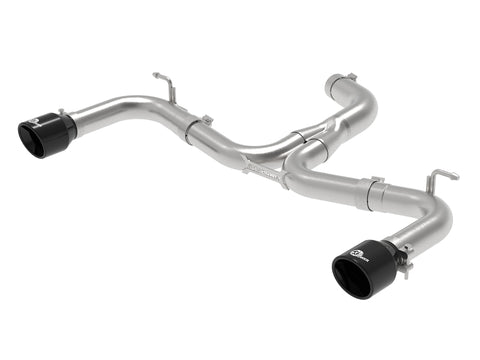 aFe 18-20 VW GTI (MK7.5) 2.0L MACH Force-Xp 3in to 2.5in 304 SS Axle-Back Exhaust System-Black Tips - 49-36421-B