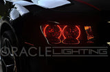 Oracle Chevrolet Camaro Non-RS 14-15 LED Dual Halo Kit Round Style - White - 2387-001