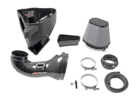 aFe 17-12 Chevrolet Camaro ZL1 (6.2L-V8) Track Series Carbon Fiber CAI System w/ Pro-DRY S Filters - 57-10018D