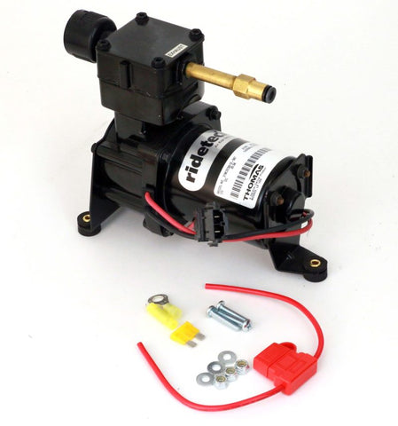 Ridetech RidePro E5 Air Ride Control System 5 Gal Dual Compressor High Flow Big Red 3/8in Valves - 30534700