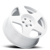 fifteen52 Tarmac 17x7.5 5x112 40mm ET 66.56mm Center Bore Rally White Wheel - TARRW-77551+40