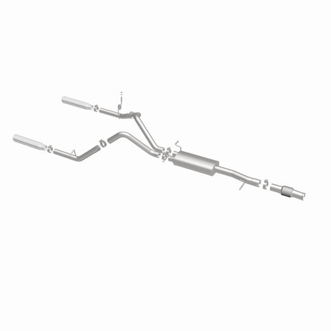 Magnaflow 14 Chev Silverado V8 5.3L SC Cab Dual Split Rear Exit SS Cat Back Perf Exhaust - 15278