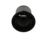 aFe MagnumFLOW Pro DRY S Universal Air Filter 4in F x 6.5n B x 6.5in T (Inv) x 8in H - 21-91153