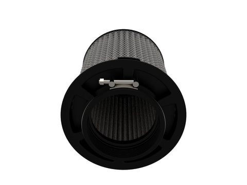 aFe MagnumFLOW Pro DRY S Universal Air Filter 4in F x 6.5n B x 6.5in T (Inv) x 8in H - 21-91153