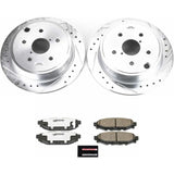 Power Stop 15-19 Subaru WRX Rear Z26 Street Warrior Brake Kit - K6977-26